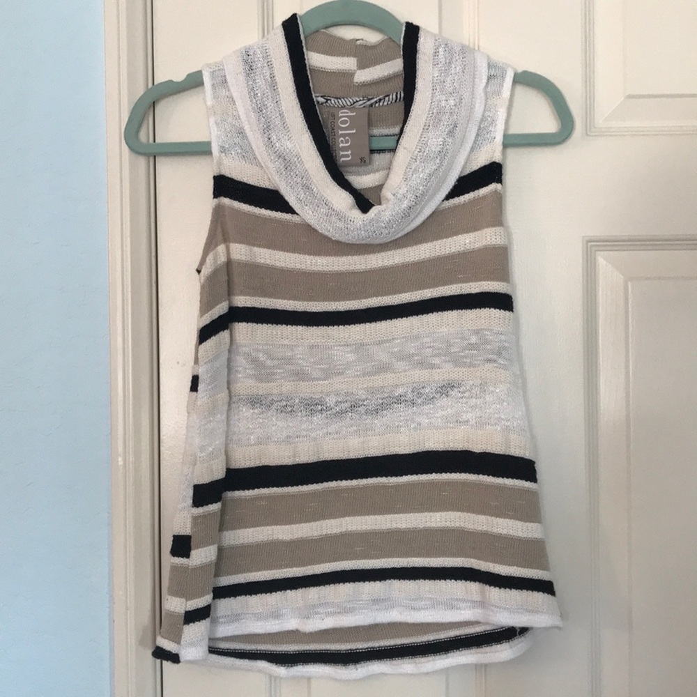 Anthropologie Dolan cowl neck sleeveless sweater